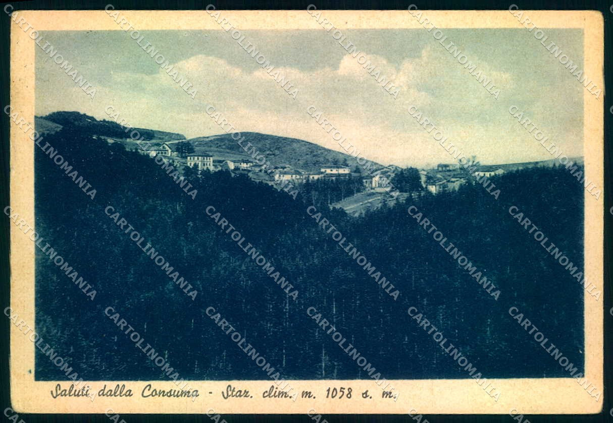 Firenze Consuma Alterocca 119997 saluti da FG cartolina JK0230 – fronte
