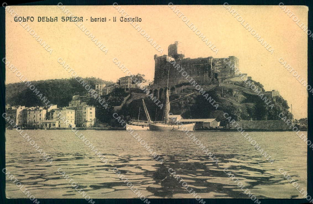 La Spezia Lerici Golfo Castello cartolina JK0243 – fronte