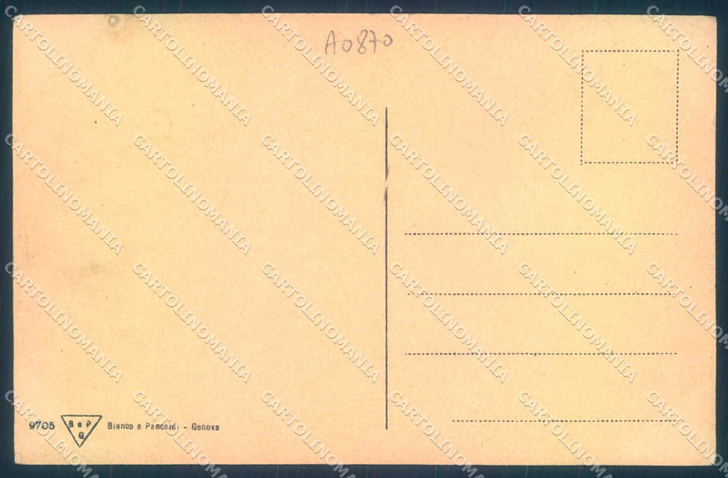 La Spezia Lerici Golfo Castello cartolina JK0243 – retro