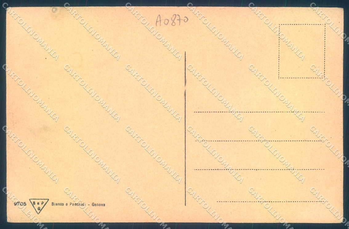 La Spezia Lerici Golfo Castello cartolina JK0243 – retro