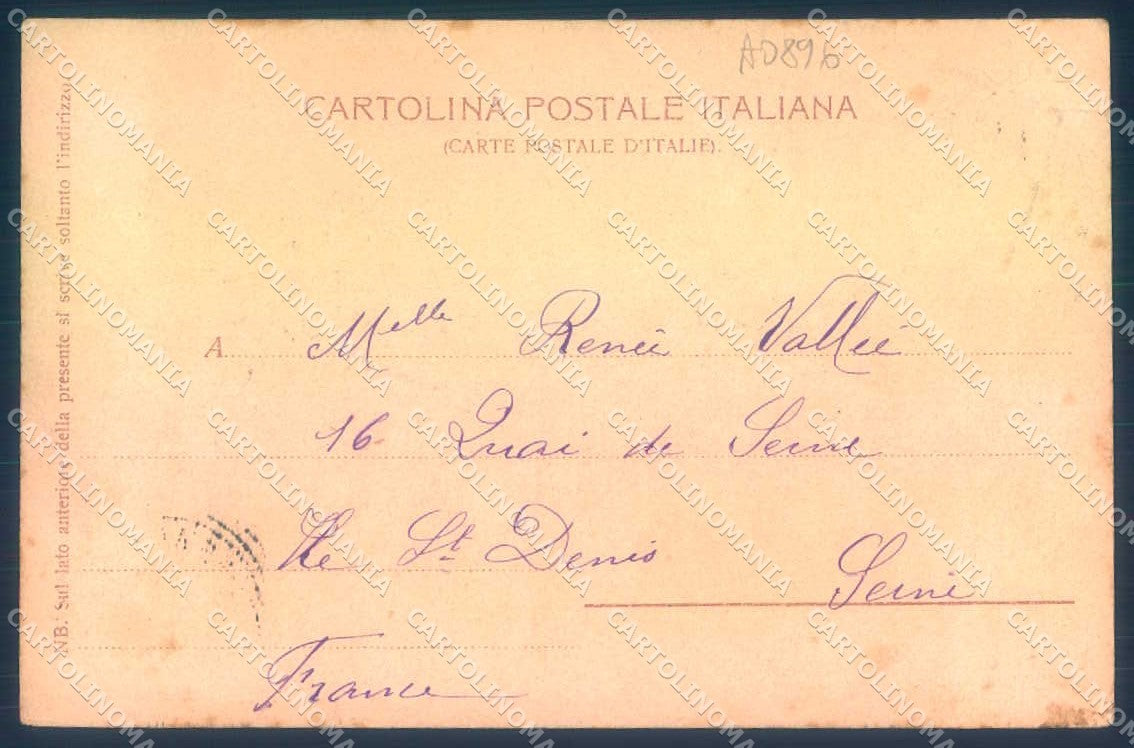 La Spezia Città Tram Via Cavour cartolina JK0252 – retro