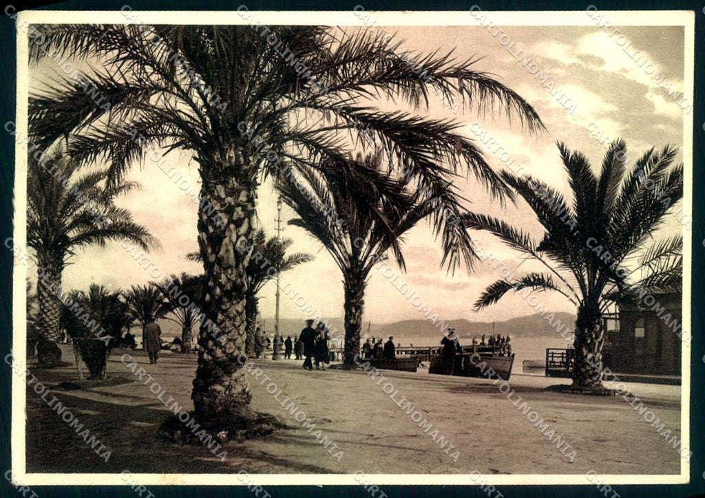 La Spezia Città Passeggiata Morin STRAPPINO FG cartolina JK0277 – fronte
