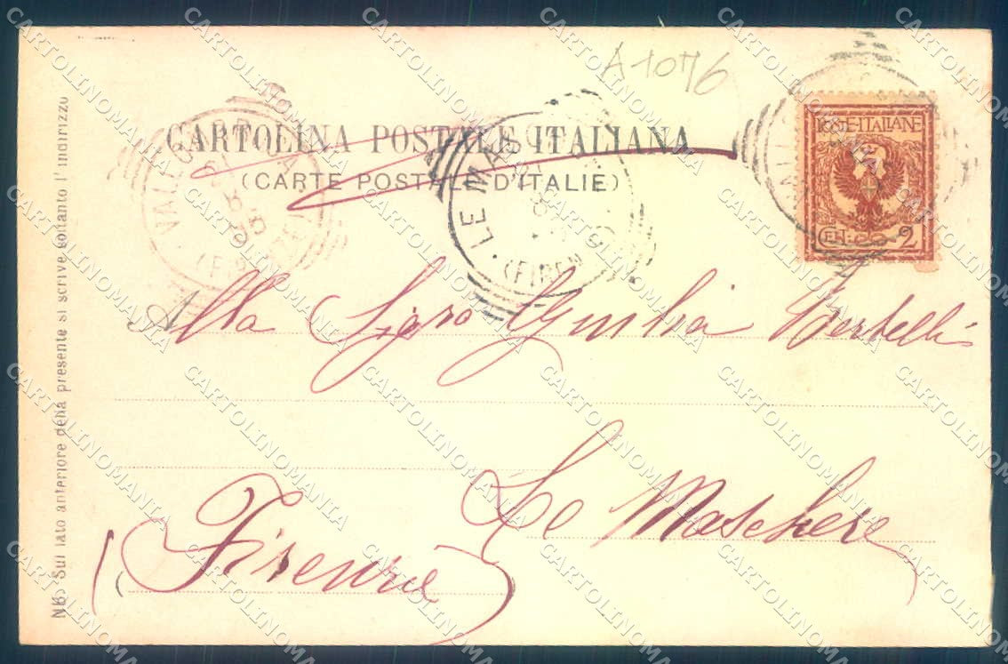 Firenze Vallombrosa Hotel Paradisino Pineider PIEGHINE cartolina JK0282 – retro