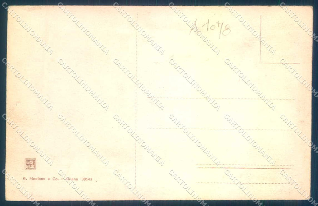Firenze Vallombrosa Torre del Secolo Modiano 30543 SCOLLATA cartolina JK0284 – retro