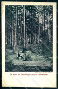 Firenze Vallombrosa Fonte dei Camarlinghi cartolina JK0286 – fronte