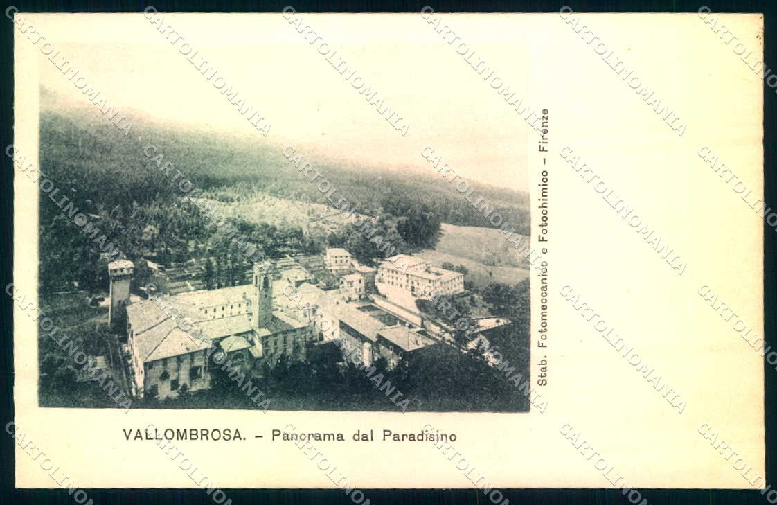 Firenze Vallombrosa cartolina JK0287 – fronte