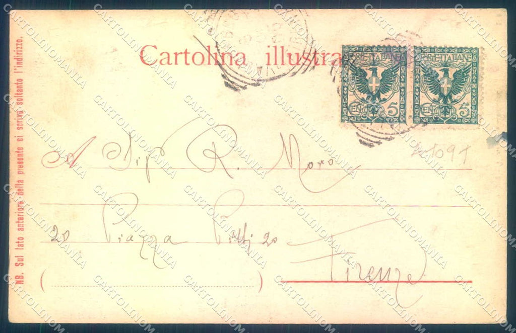 Firenze Vallombrosa cartolina JK0291 – retro