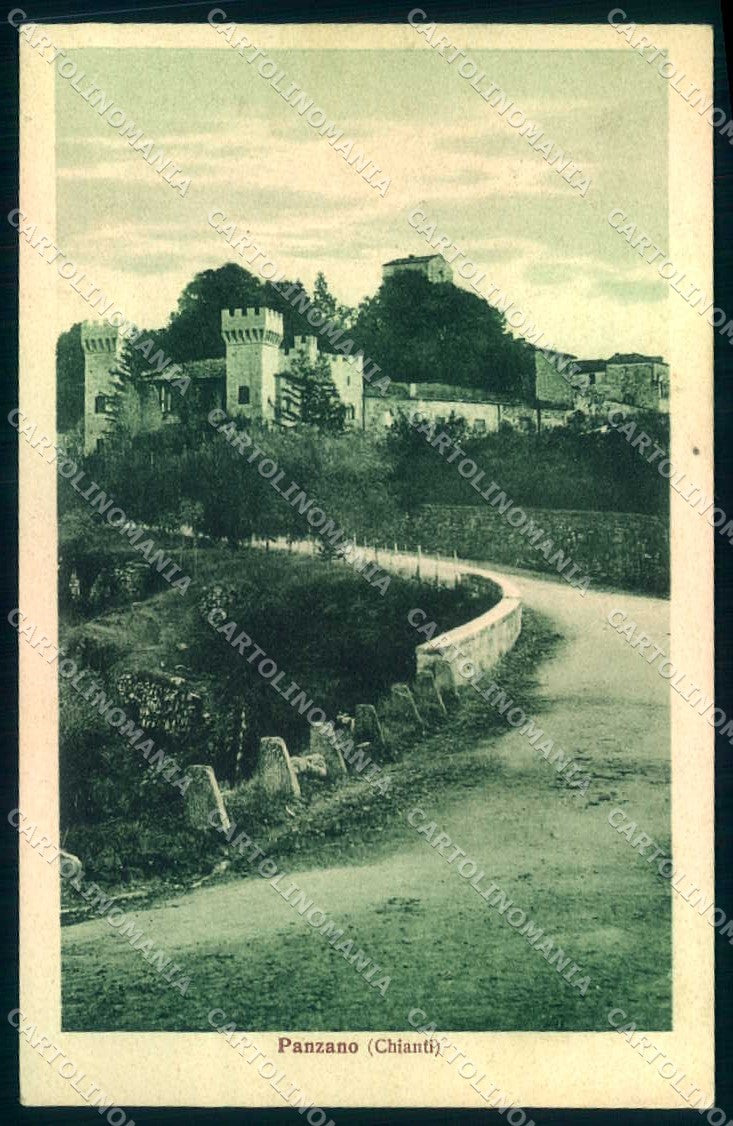 Firenze Panzano Chianti cartolina JK0298 – fronte