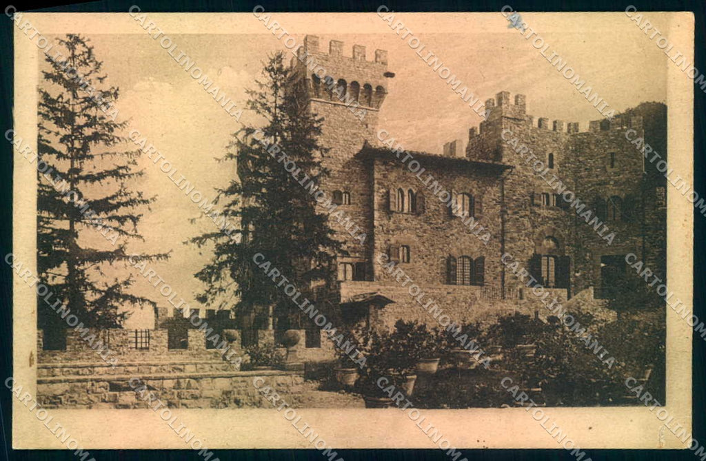 Firenze Panzano Chianti Castello STRAPPINO cartolina JK0301 – fronte