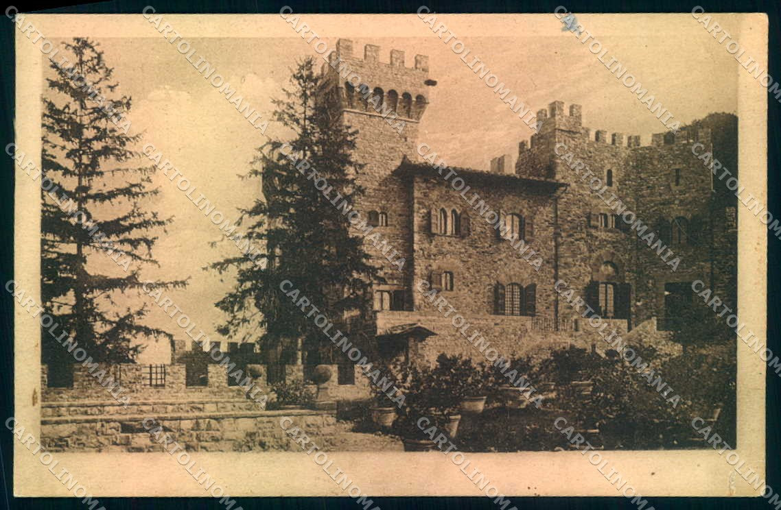 Firenze Panzano Chianti Castello STRAPPINO cartolina JK0301 – fronte