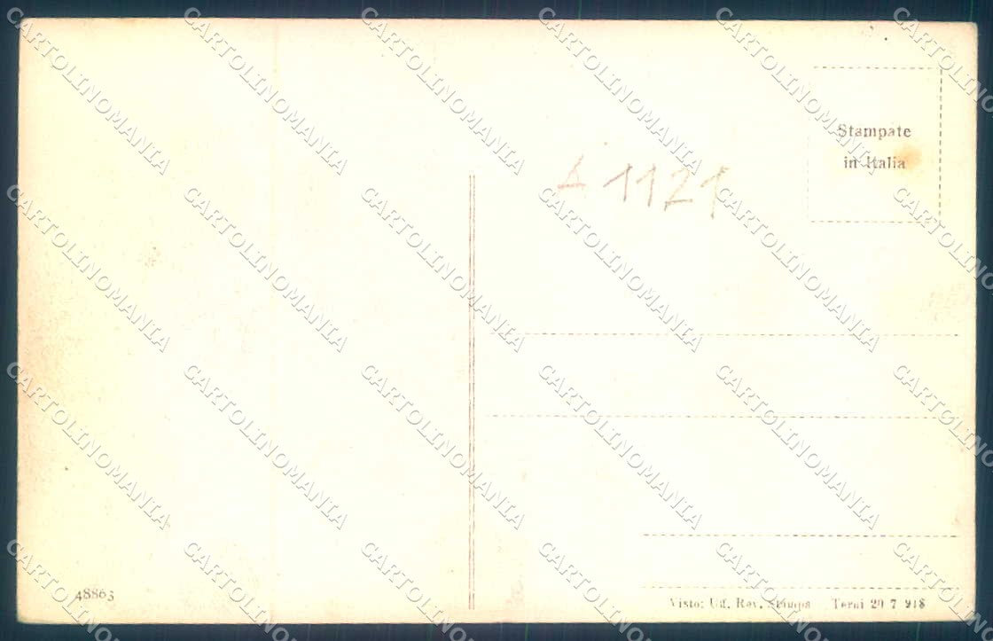Firenze Consuma cartolina JK0309 – retro
