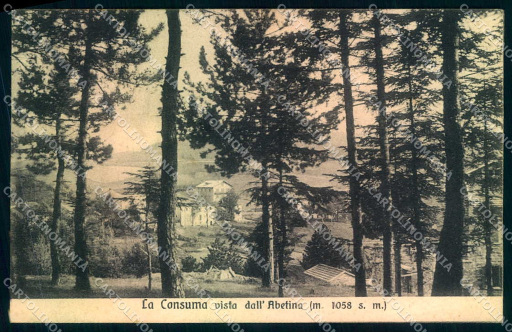 Firenze Consuma cartolina JK0317 – fronte