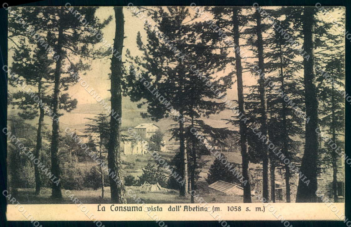 Firenze Consuma cartolina JK0317 – fronte