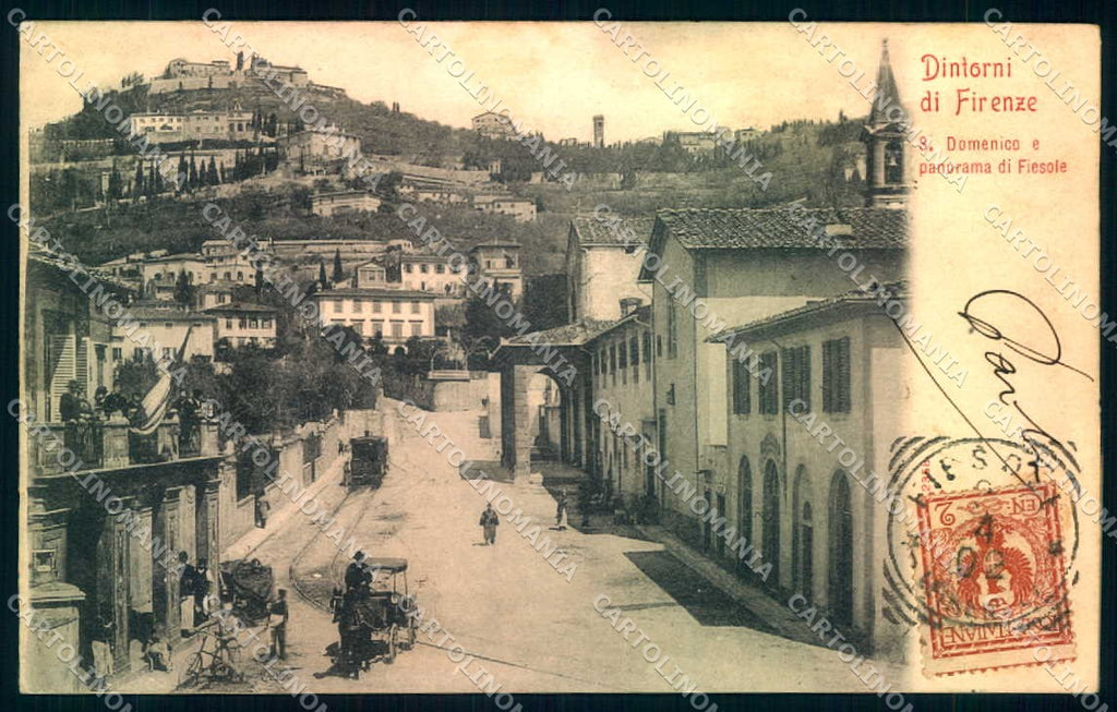 Firenze Fiesole San Domenico cartolina JK0328 – fronte