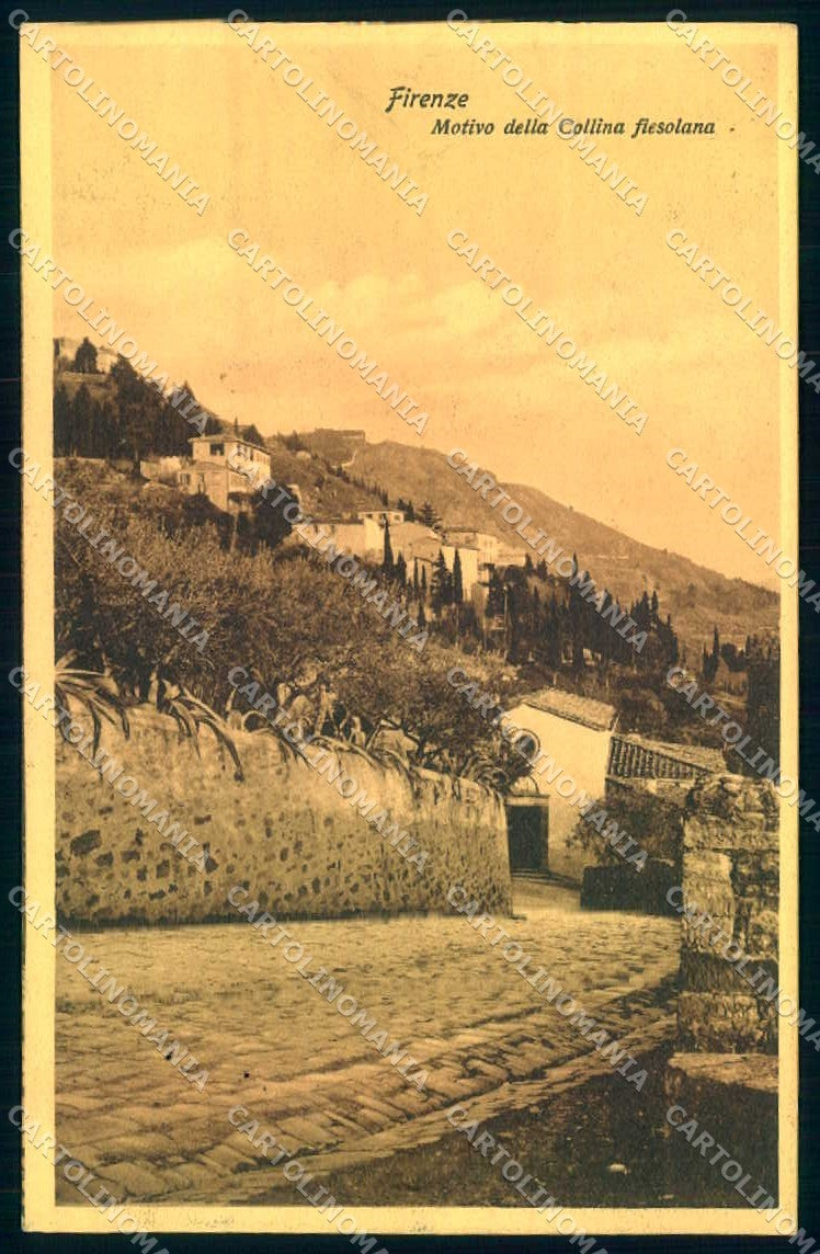 Firenze Fiesole Trenkler 138 cartolina JK0335 – fronte
