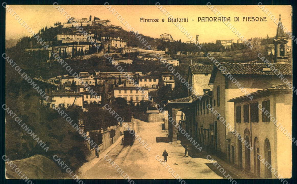 Firenze Fiesole cartolina JK0338 – fronte