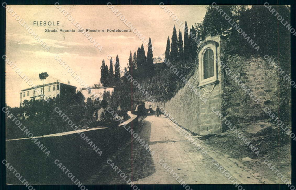 Firenze Fiesole cartolina JK0339 – fronte