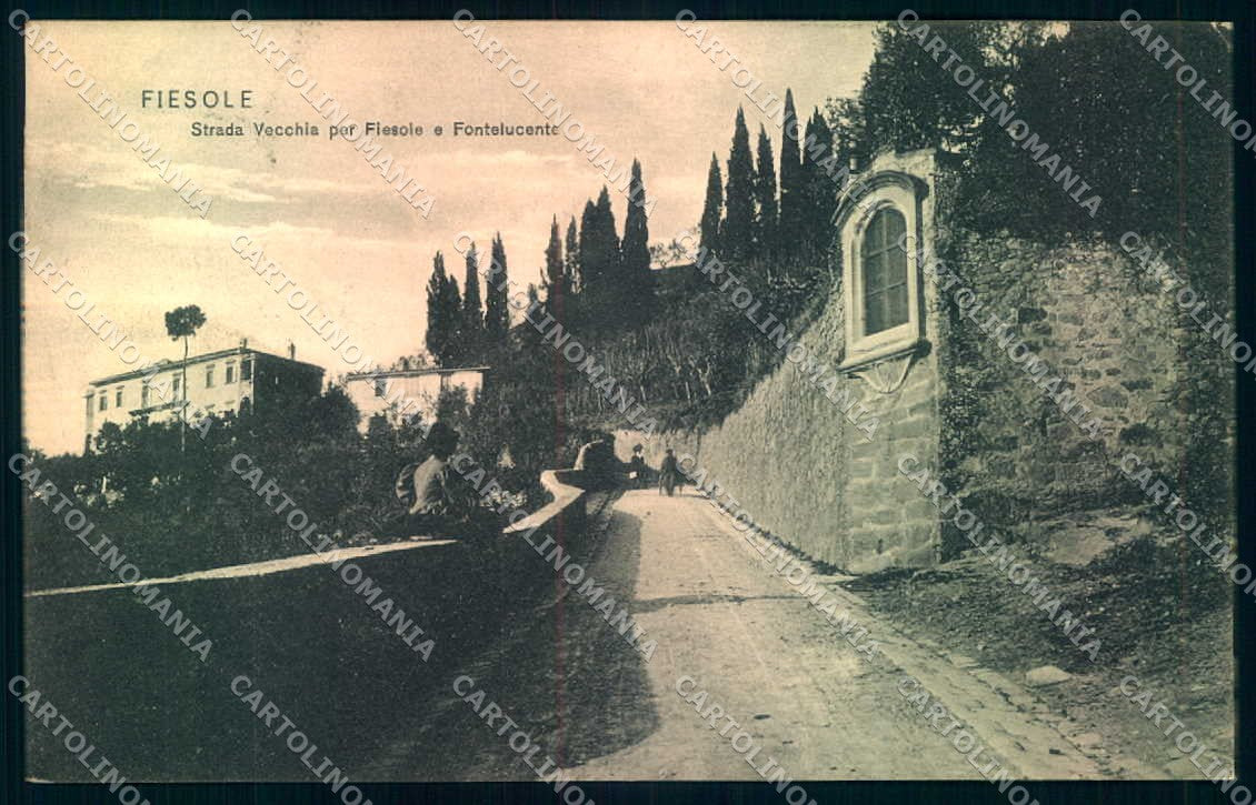Firenze Fiesole cartolina JK0339 – fronte