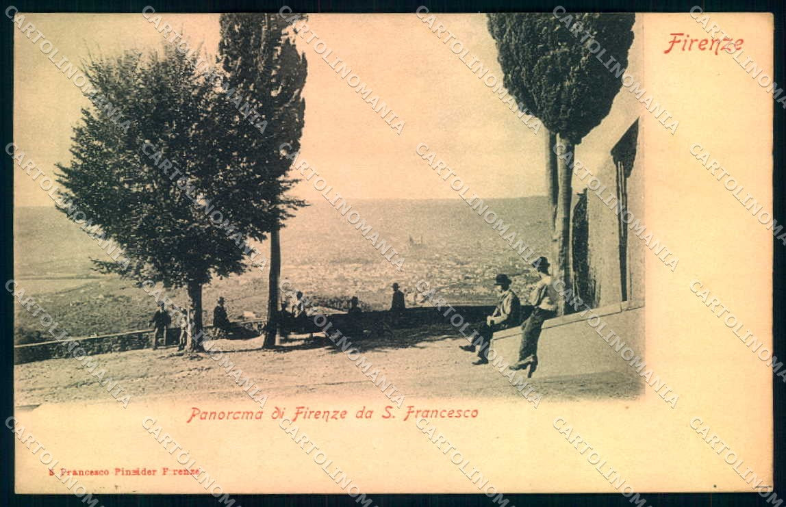 Firenze San Francesco Pineider cartolina JK0346 – fronte