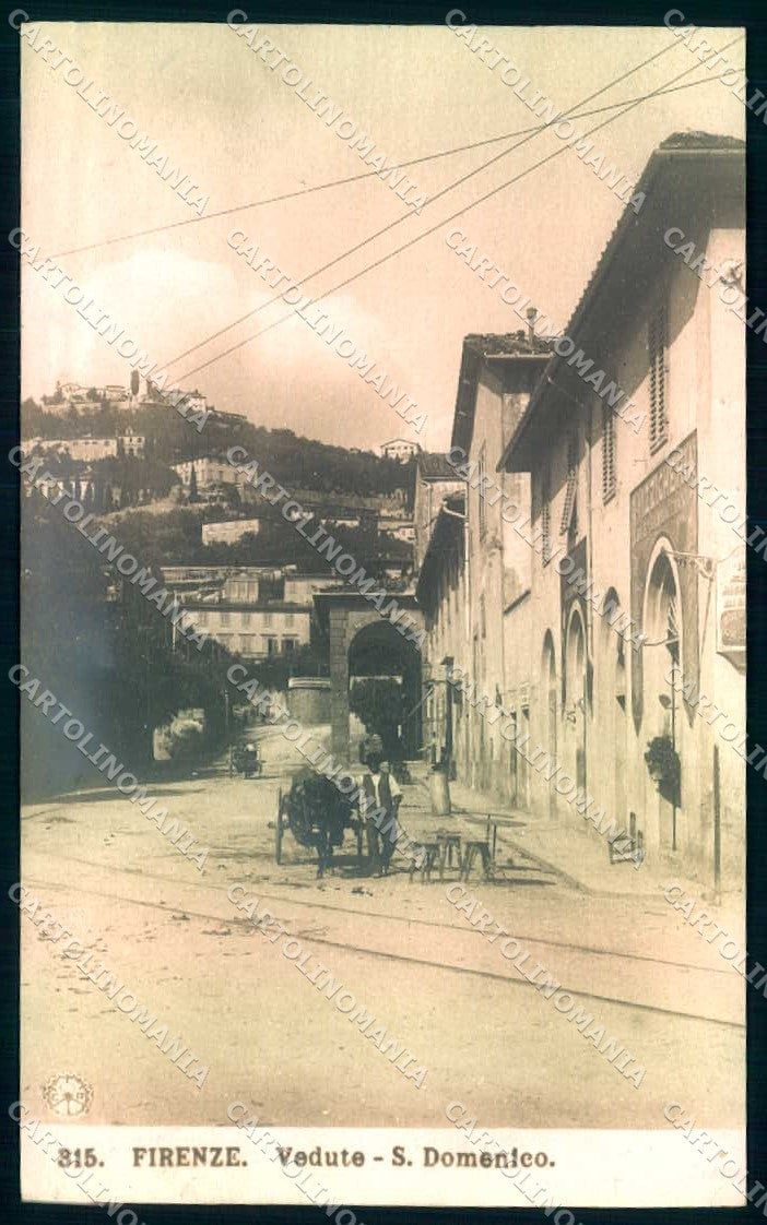 Firenze Fiesole San Domenico NPG 315 Foto cartolina JK0376 – fronte