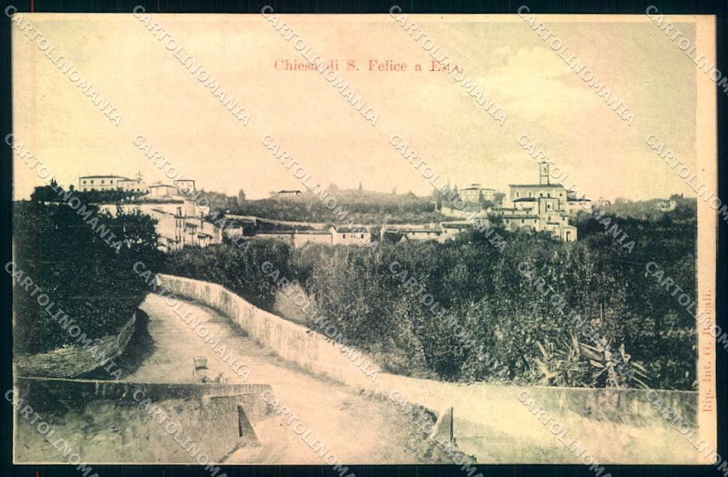Firenze Ema San Felice Chiesa cartolina JK0396 – fronte