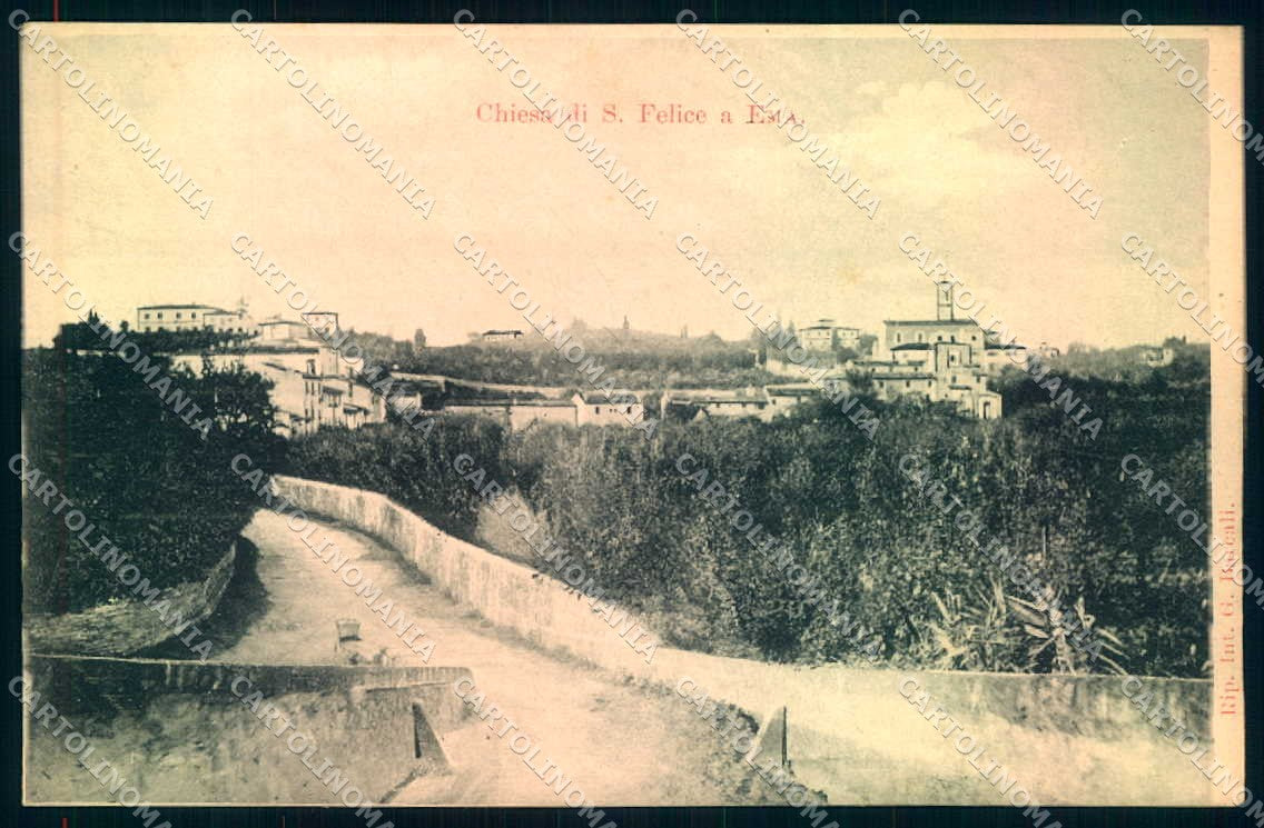 Firenze Ema San Felice Chiesa cartolina JK0396 – fronte