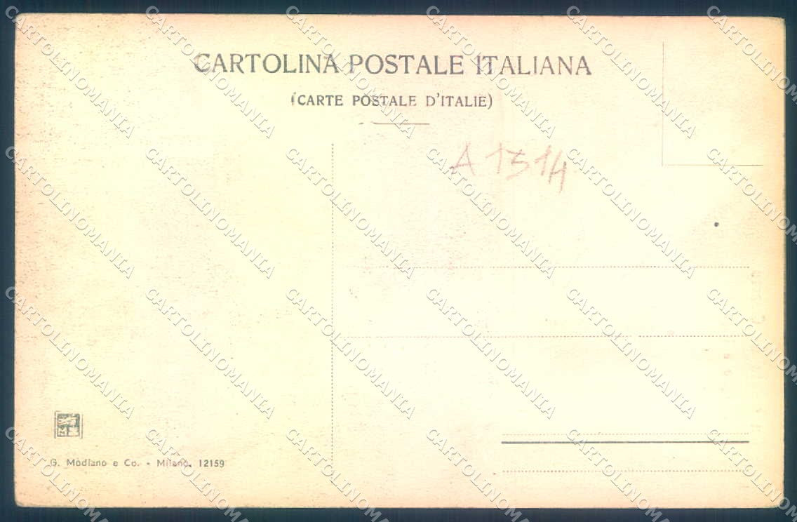Firenze Bagno a Ripoli Quarto saluto da Modiano 12159 cartolina JK0399 – retro