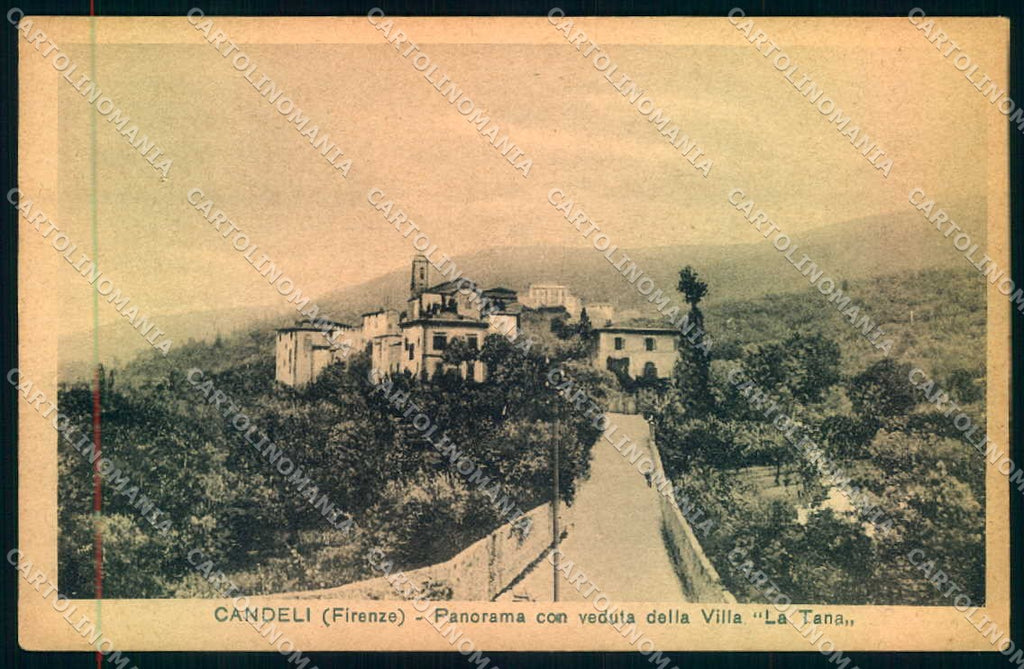 Firenze Candeli cartolina JK0402 – fronte