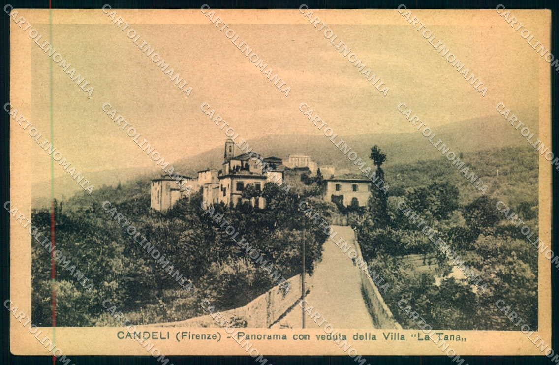 Firenze Candeli cartolina JK0402 – fronte