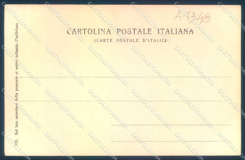 Firenze Castelfiorentino Villa di Granaiolo Salone cartolina JK0411 – retro