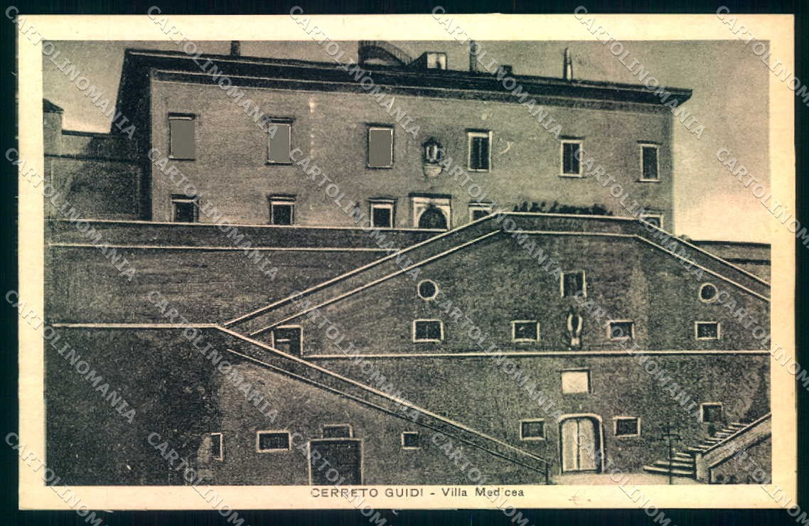 Firenze Cerreto Guidi Villa Medicea cartolina JK0412 – fronte