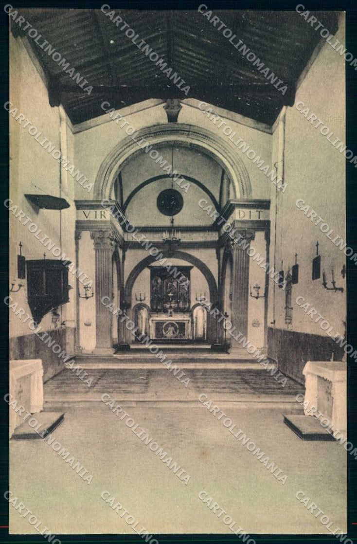 Firenze Lecceto Villa del Seminario Fiorentino Cappella cartolina JK0424 – fronte