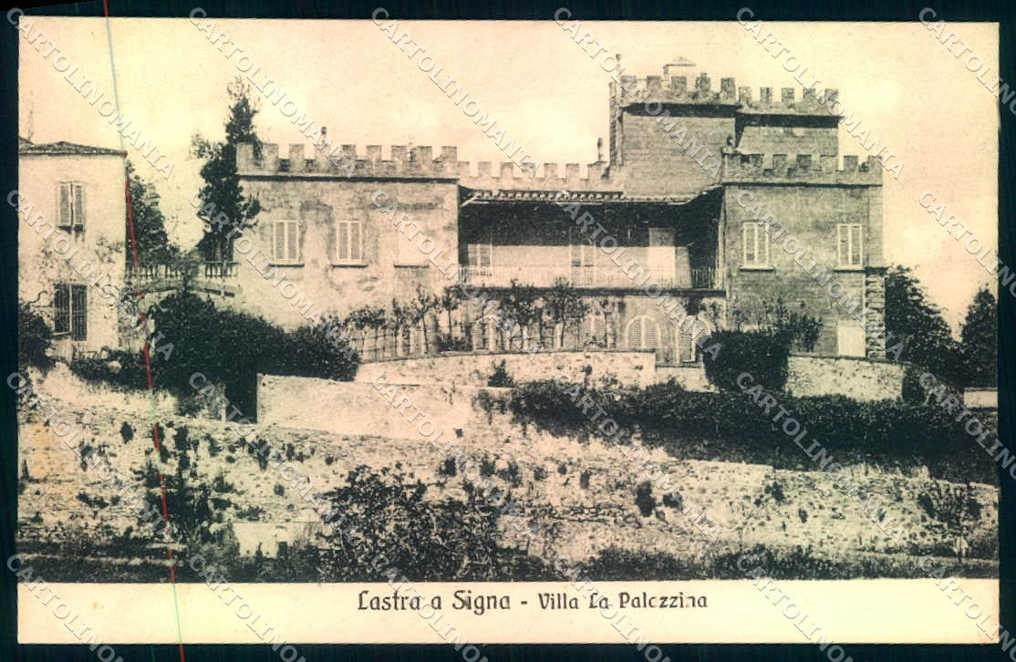 Firenze Lastra a Signa Villa La Palazzina cartolina JK0427 – fronte