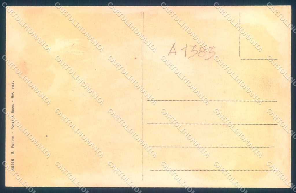 Firenze Lastra a Signa Villa La Palazzina cartolina JK0427 – retro