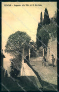 Firenze Fiesole Villa San Girolamo Ingresso cartolina JK0433 – fronte