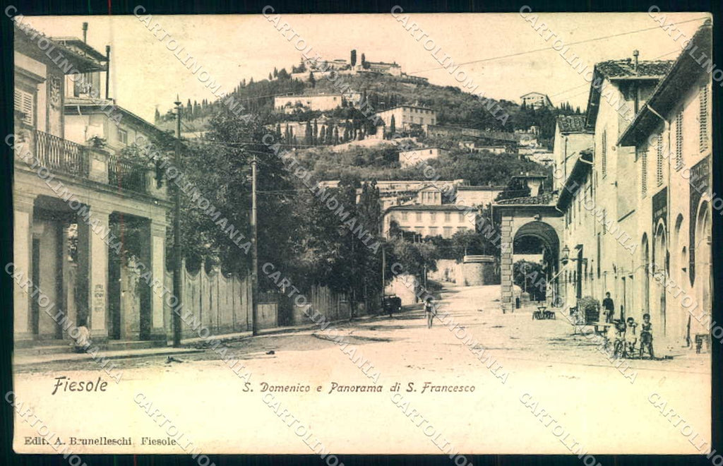 Firenze Fiesole San Domenico cartolina JK0435 – fronte
