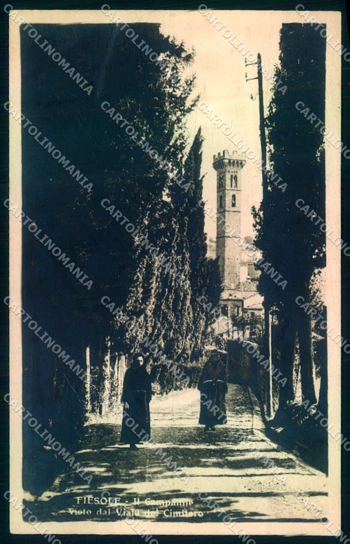 Firenze Fiesole Campanile Alterocca Foto cartolina JK0436 – fronte