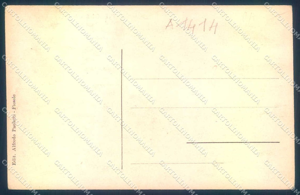 Firenze Fiesole Ponte alla Badia cartolina JK0443 – retro