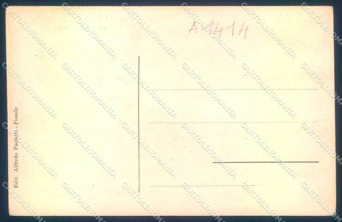 Firenze Fiesole Ponte alla Badia cartolina JK0443 – retro