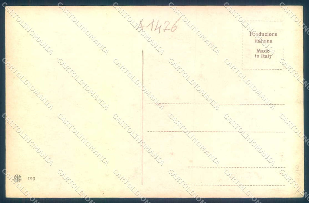 Firenze Fiesole San Francesco Alterocca 103 Foto cartolina JK0452 – retro