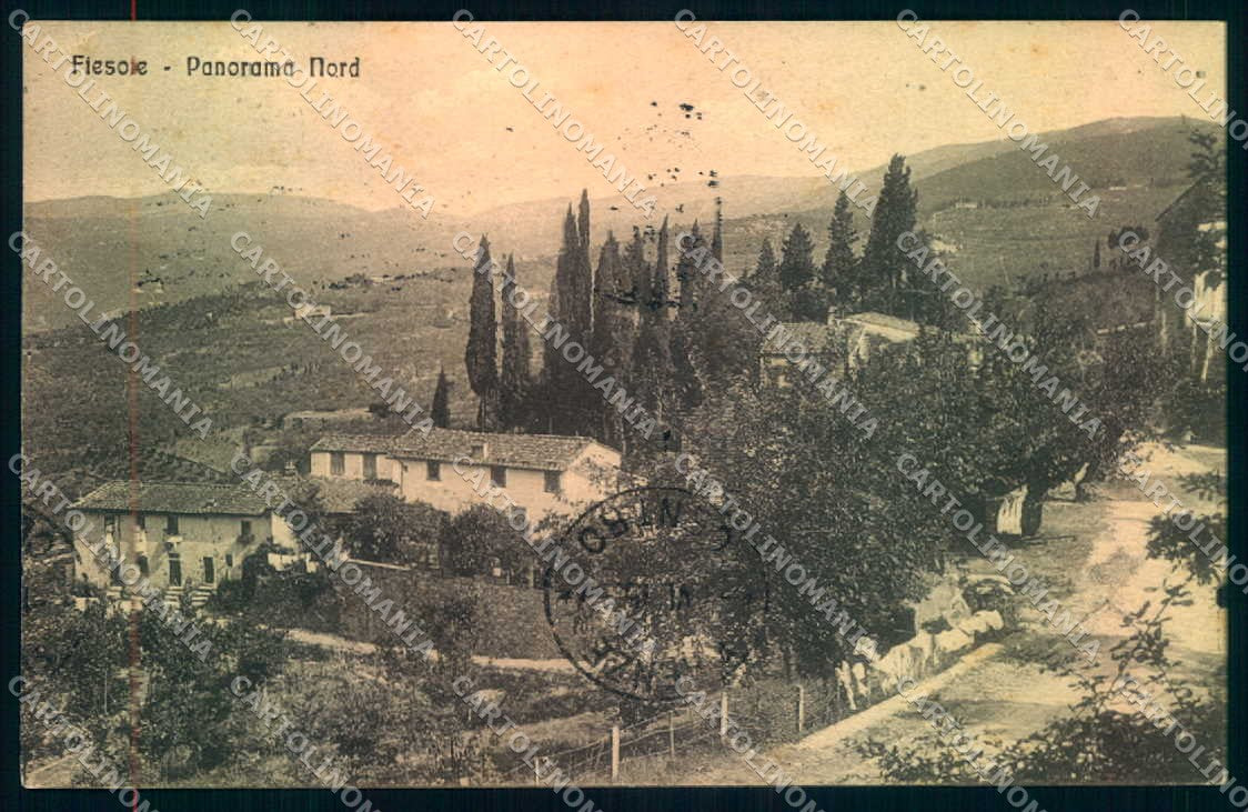 Firenze Fiesole cartolina JK0455 – fronte