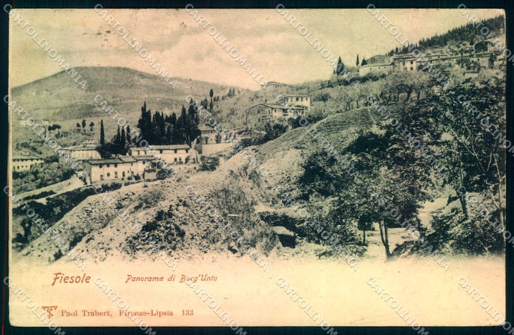 Firenze Fiesole Trabert 133 cartolina JK0456 – fronte