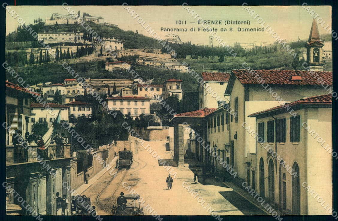 Firenze Fiesole San Domenico cartolina JK0464 – fronte