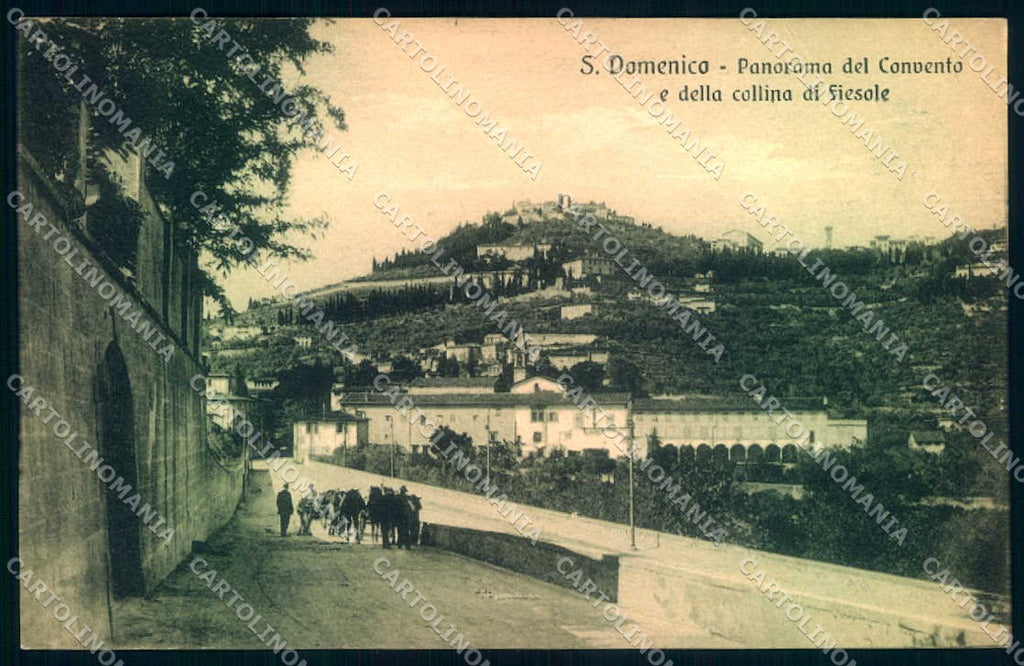 Firenze Fiesole San Domenico cartolina JK0466 – fronte