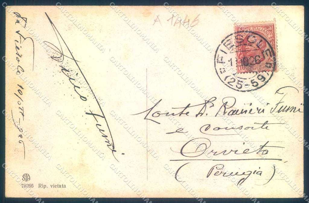 Firenze Fiesole Alterocca 76266 cartolina JK0469 – retro