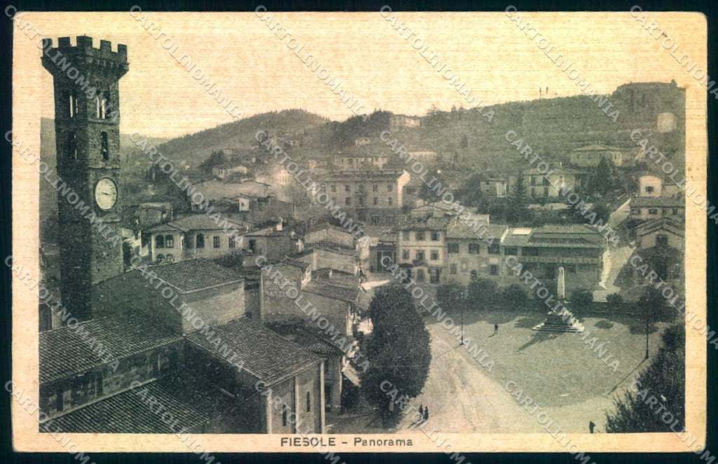 Firenze Fiesole cartolina JK0473 – fronte