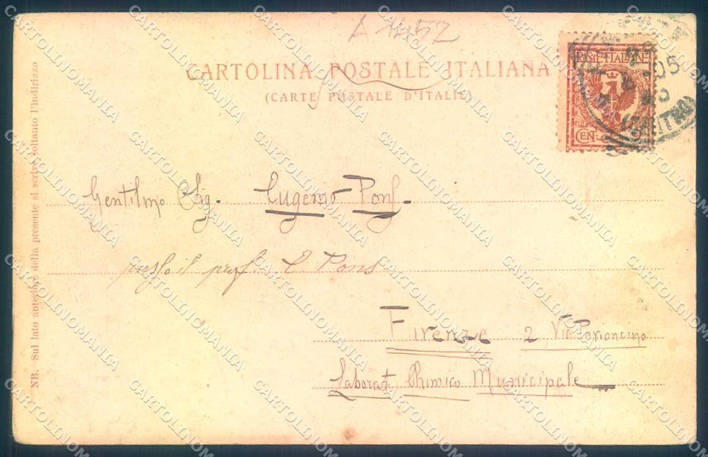 Firenze Fiesole San Francesco Trabert 127 cartolina JK0475 – retro
