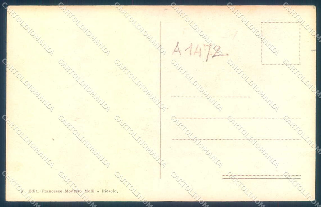 Firenze Fiesole Ponte del Calderaio cartolina JK0491 – retro