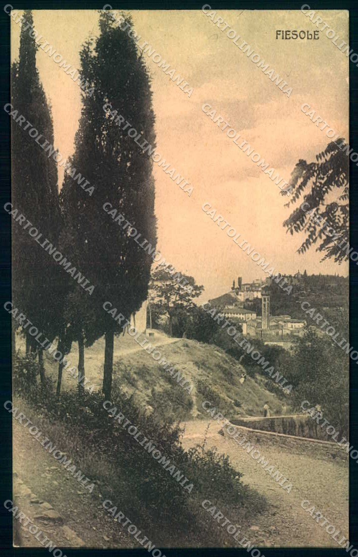 Firenze Fiesole cartolina JK0493 – fronte