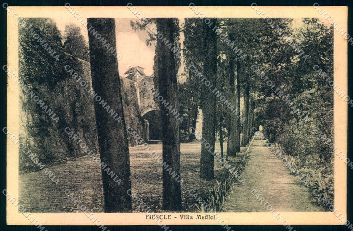 Firenze Fiesole Villa Medici cartolina JK0495 – fronte